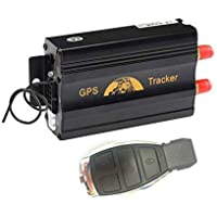 TKSTAR TK103B - Rastreador GPS antirrobo con Mando a Distancia para Coche- GPS gsm GPRS SMS- Sistema de Alarma antirrobo…